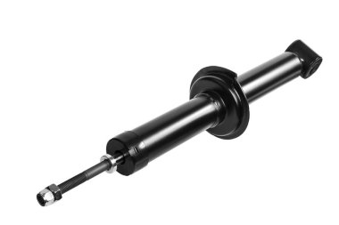 Beyaz arka plan üzerinde izole süspansiyon Strut araba.