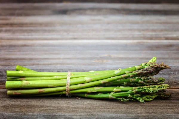 Sparris Grön Färsk Trä Bakgrund — Stockfoto