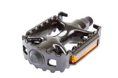 Beyaz arka plan üzerinde izole Bisiklet pedalları.