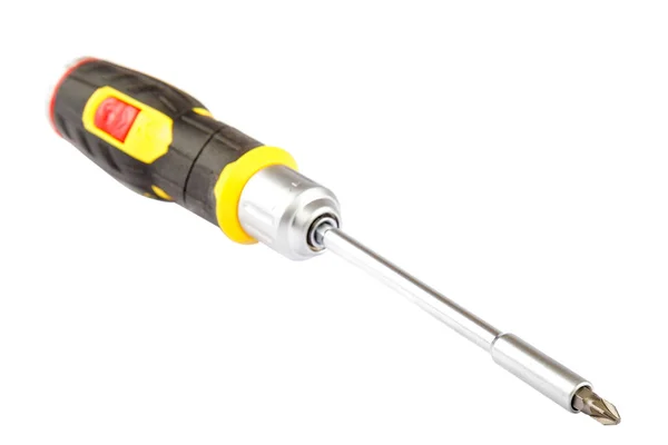 Screwdriver Universal Isolated White Background — Stock Photo, Image