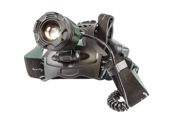 Headlamp Modern Isolated White Background — Stock Photo, Image