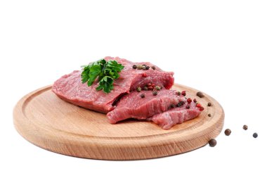 Beyaz bir arka plan üzerinde izole et taze.