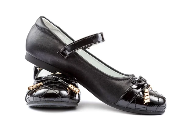 Stijlvolle Damesschoenen Voor Vrouwen Sandalen Geïsoleerd Witte Achtergrond — Stockfoto