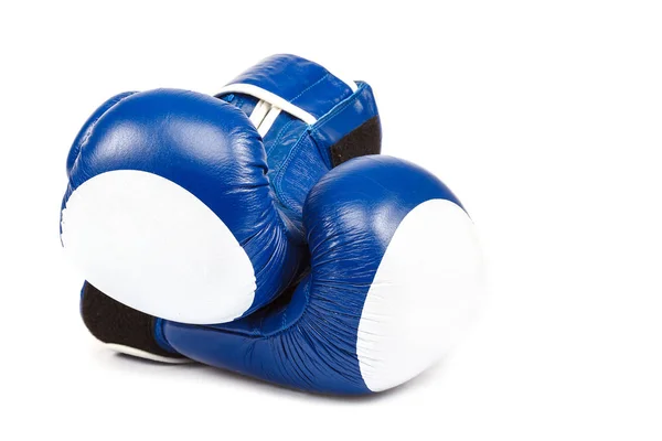 Guantes de boxeo aislados sobre fondo blanco . — Foto de Stock