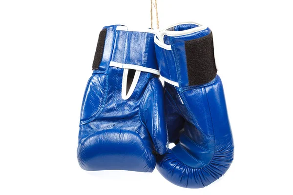 Boxing gloves isolated on a white background. — Stock Photo, Image