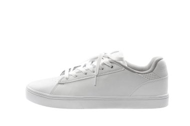 Beyaz bir arka plan üzerinde izole şık spor ayakkabı.