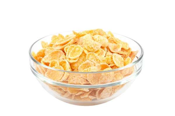 Corn flakes isolated on a white background — Stock Photo, Image