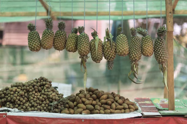 Fruit stalls in Laos