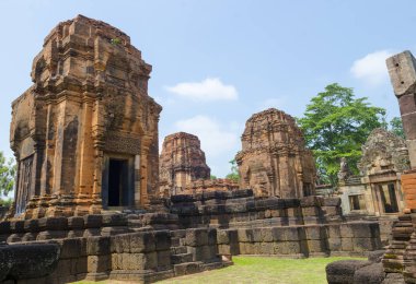 Pimai Historical Park Nakhon Ratchasima İl Tayland Angkor Wat, Kamboçya gibi inşa taş Anıtı