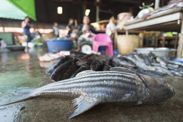 Luang Prabang Laos Dezembro 1015 Luang Prabang Morning Market Dezembro — Fotografia de Stock