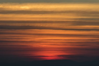 dağ günbatımı, Tayland