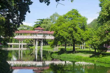 sanamchan Sarayı'nda nakhon pathom il (Tayland'ın güzel binada)