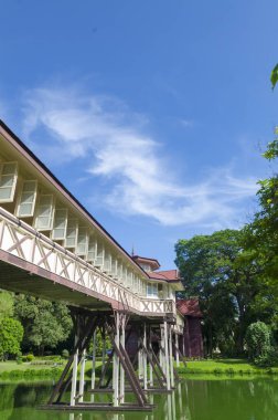 sanamchan Sarayı'nda nakhon pathom il (Tayland'ın güzel binada)