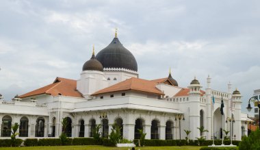 Penang 'daki en eski ve en tanınmış cami, Mescid Kepitan Kling, George Town, Penang, Malezya