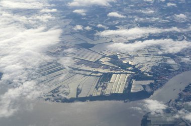 arazi havadan görünümü