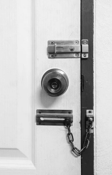 Stare Antyczne Drzwi Klamki — Zdjęcie stockowe