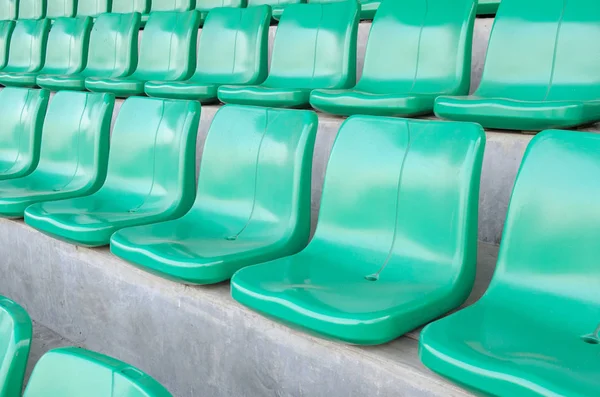 Green Chairs Stadium — Stockfoto