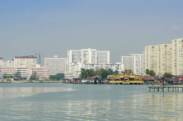 Chew Jetty Heritage Site Penang Malaysia — Stock Photo, Image