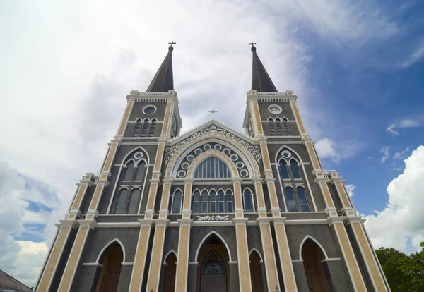 Die Christliche Kirche Mit Blauem Himmel — Stockfoto