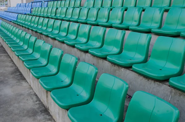 Green Stadium Seats Stadium — Stockfoto