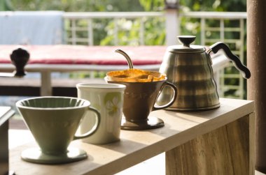 drip coffee making process