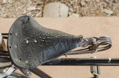 details of old bicycle