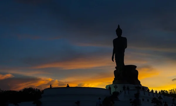 Buddhistiska Park Stadsdelen Phutthamonthon Buddha Monthon Nakhon Pathom Provins Thailand — Stockfoto