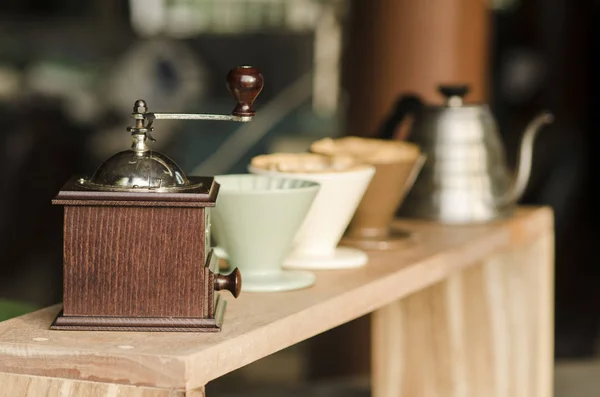 Drip Coffee Making Process — Stock Photo, Image