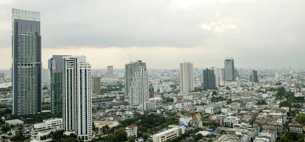 Von Oben Auf Bangkok City — Stockfoto
