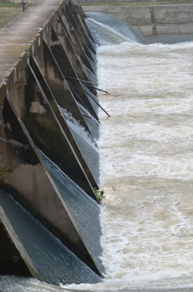 Represa Agua Río — Foto de Stock