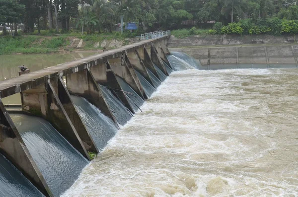 Represa Agua Río — Foto de Stock