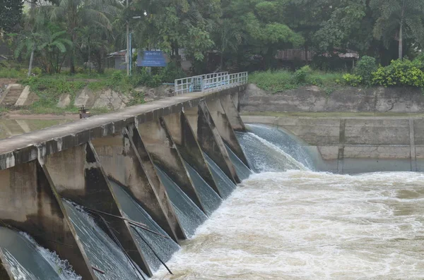 Nehirdeki su barajı