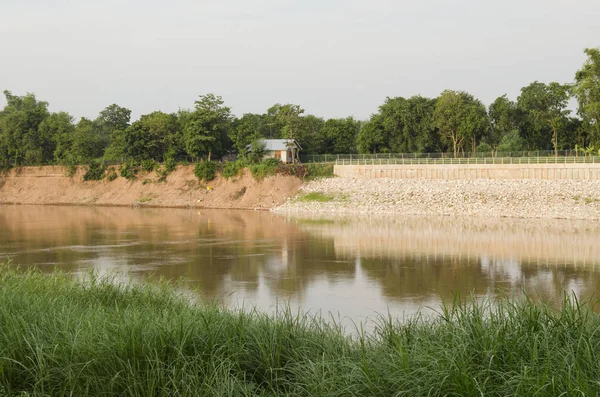 Agua Costera Erosión Del Suelo — Foto de Stock