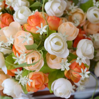 background of the beautiful colorful flowers