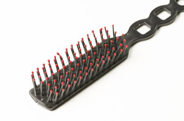 tarak fırça, üzerinde beyaz izole