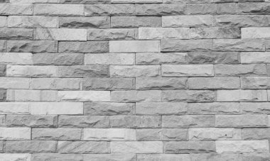Taş duvar arka plan siyah ve beyaz