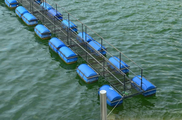 water tanks on the river