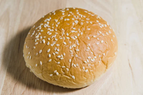 Традиционный Домашний Круглый Хлеб — стоковое фото