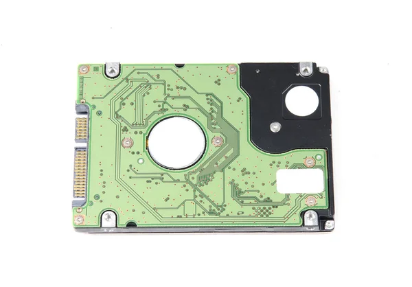 Disco Rigido Hdd Isolato Sfondo Bianco — Foto Stock