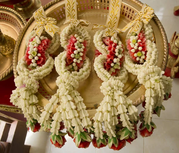 Thai Garlands Thai Wedding Ceremony — Photo