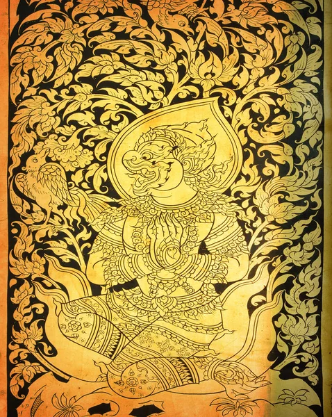 Ahşap altın Tay boyama