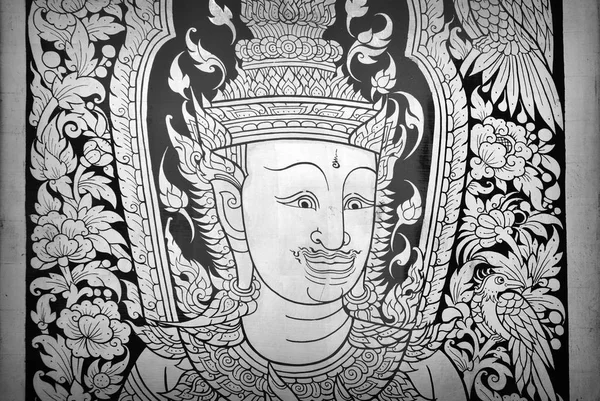 Ahşap altın Tay boyama