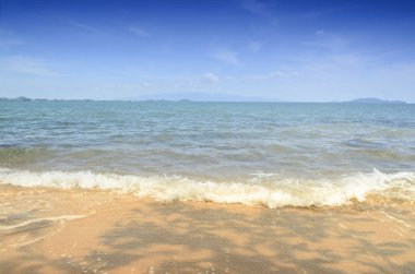 plaj ve deniz, sanat için resim