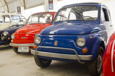 NAKHON PATHOM, THAILAND - December 17, 2015 : Old vintage vehicles in Jesada Technik Museum is the biggest vehicle museum in Thailand and in the region. 