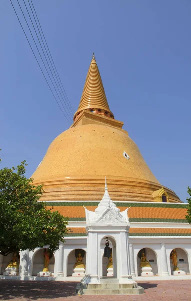 Phra Pathom Chedi Den Högsta Stupan Världen Det Ligger Staden — Stockfoto