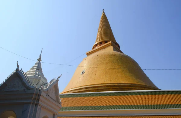 Phra Pathom Chedi Den Högsta Stupan Världen Det Ligger Staden — Stockfoto