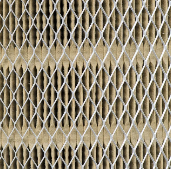 Close Used Dirty Automobile Air Filter — Stock Photo, Image