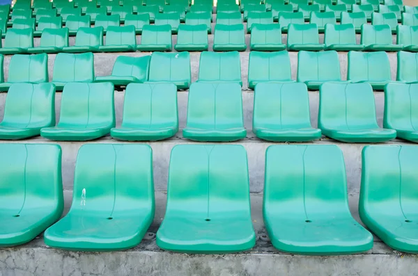 Rzędy Siedzeń Stadionu Sportowego — Zdjęcie stockowe