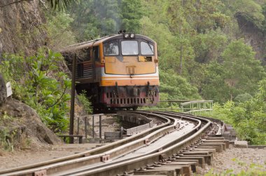 II. Dünya Savaşı ölüm tren veya Tayland-Burma demiryoluna