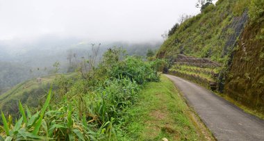 Güzel dağ manzarası Tayland